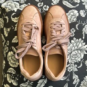 M. Gemi Blush Pink Leather Women’s Sneakers